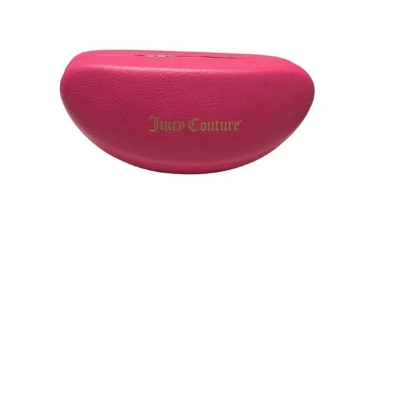Juicy Couture Eye Sunglass Hard Case Pink Box  Y2K - Picture 1 of 6